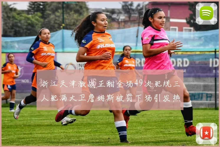 浙江天津激战正酣全场49次犯规三人犯满大卫詹姆斯被罚下场引发热议